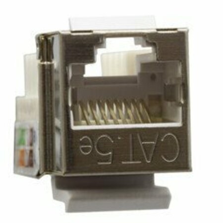 SWE-TECH 3C Slimline Shielded Cat5e Keystone Jack, RJ45 Female to 110 Punch Down FWT310-520